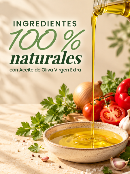 100% ingredientes naturales